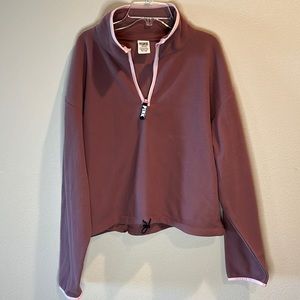 Pink Brand 1/4 zip fleece pullover